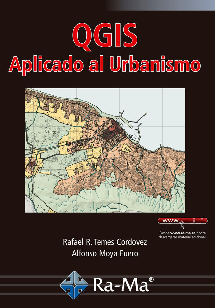 QGIS APLICADO AL URBANISMO, de TEMES CORDOVEZ,RAFEL RAMON | portada del libro