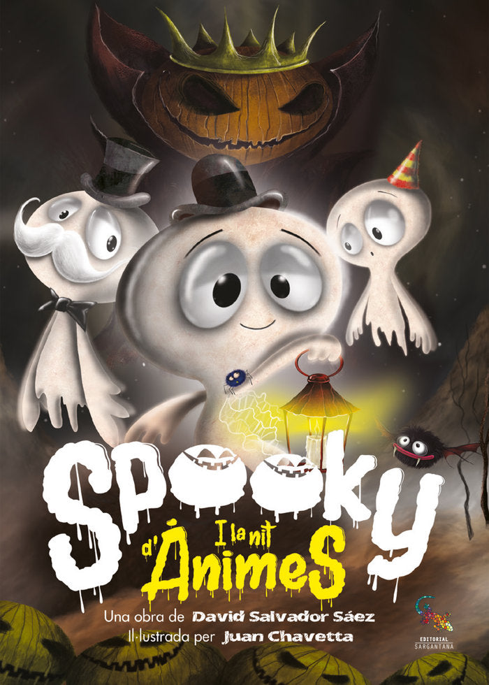 SPOOKY I LA NIT D'ANIME, de SALVADOR SAEZ | portada del libro