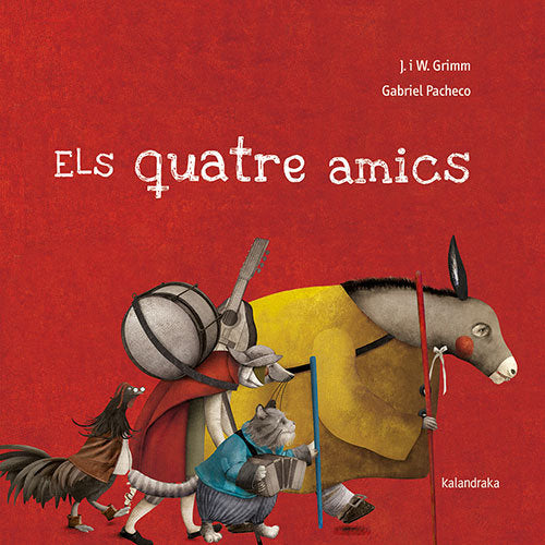 QUATRE AMICS, ELS, de GABRIEL PACHECO (ILUSTR.) | portada del libro