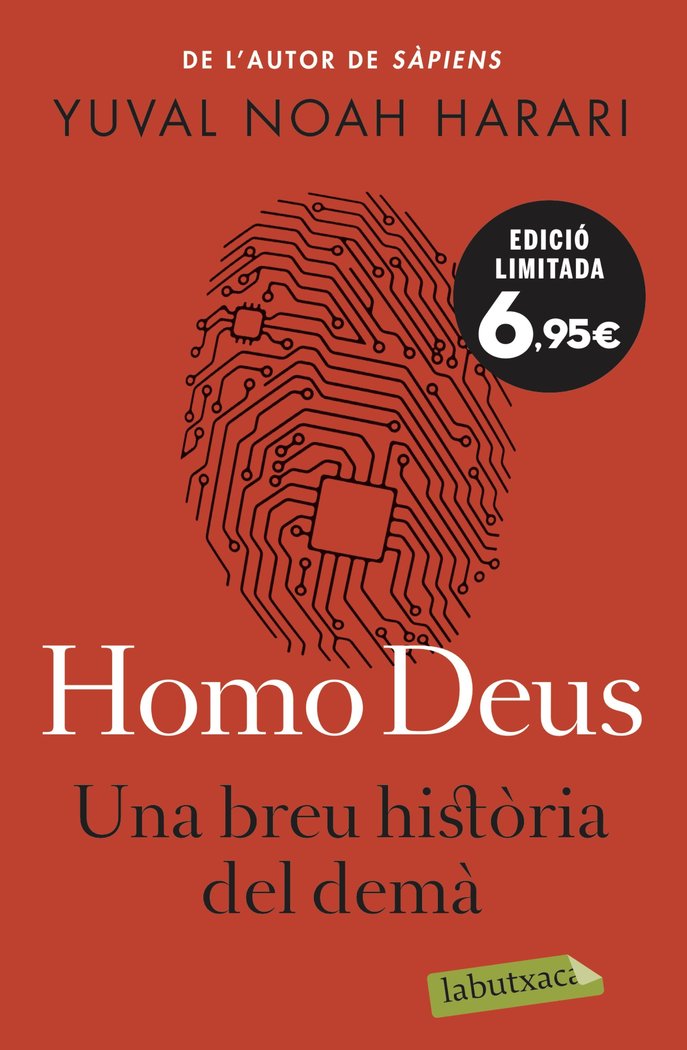 Homo Deus. Una breu història del demà, de Noah Harari | portada del libro