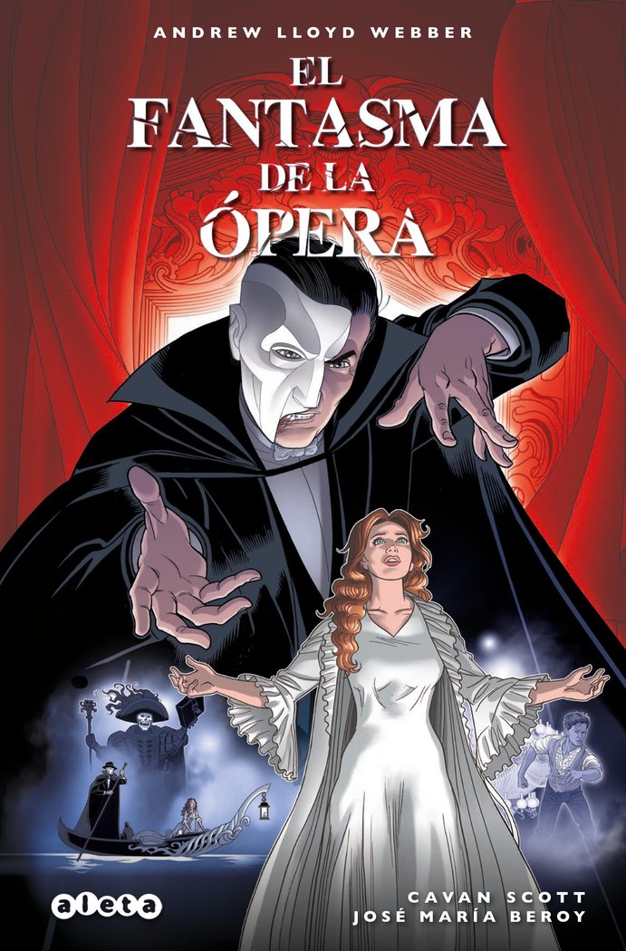 EL FANTASMA DE LA OPERA, de CAVAN SCO | portada del libro