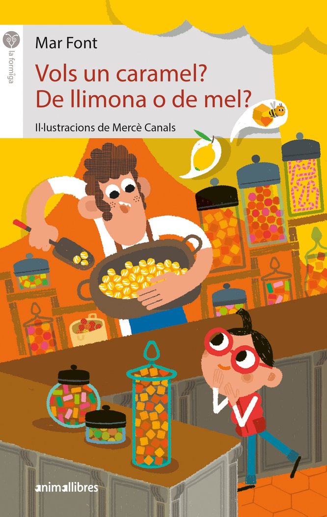 Vols un caramel? De llimona o de mel?, de FONT, MAR | portada del libro
