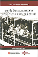 1936: DESPLAÇAMENTS FORÇOSOS I PRIMERS AUXILIS, de MARTIN I BERBOIS, JOSEP LLUIS | portada del libro