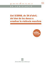 LLEI 5 2008 DE 24 DABRIL DEL DRET DE LE | portada del libro