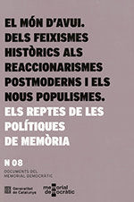MON DAVUI DELS FEIXISMES HISTORICS ALS REACCIONARISMES POS | portada del libro