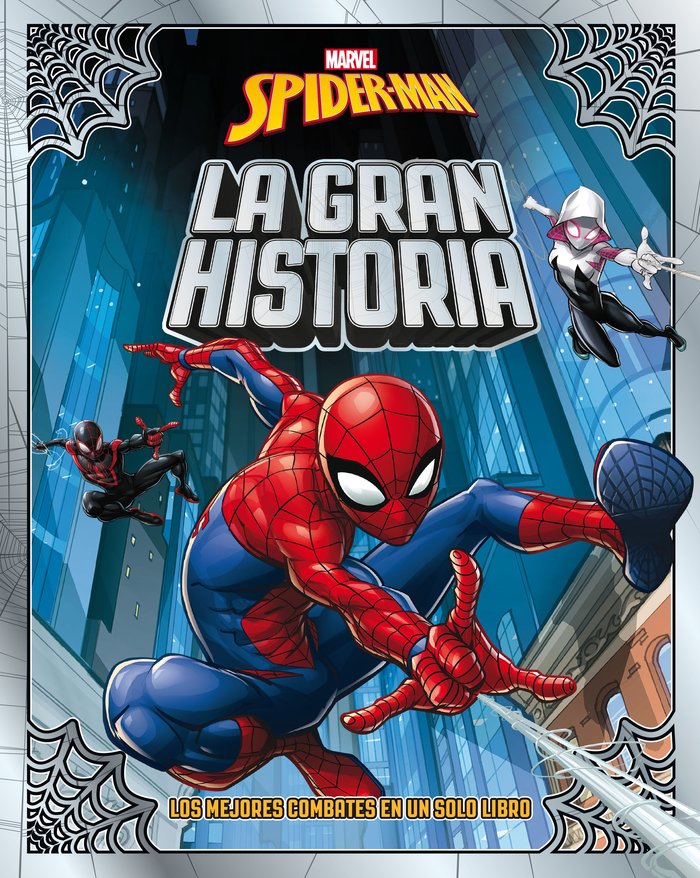 SPIDER-MAN. LA GRAN HISTORIA, de DISNEY | portada del libro