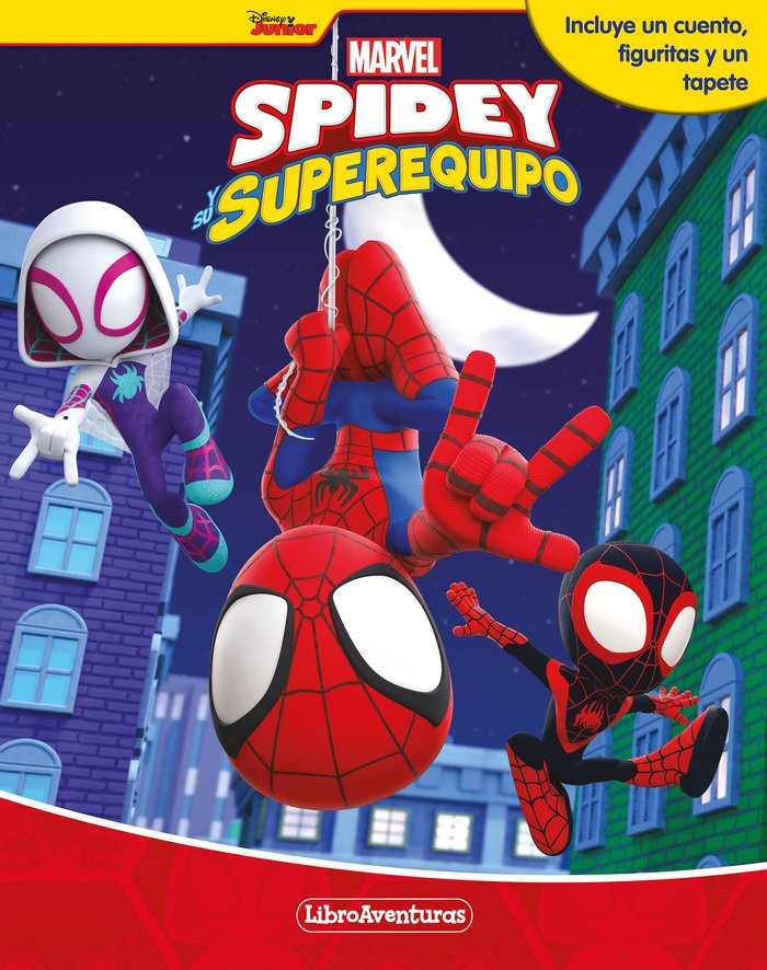 Spidey y su superequipo. Libroaventuras, de MARVEL | portada del libro
