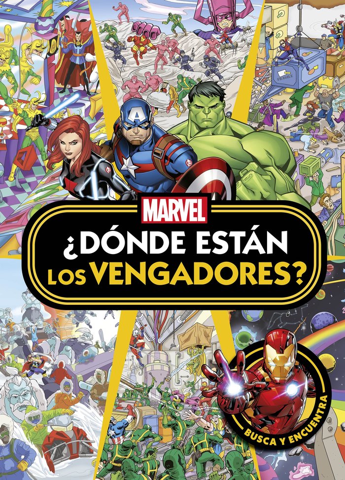 LOS VENGADORES DONDE ESTAN LOS VENGADORES, de MARVEL | portada del libro