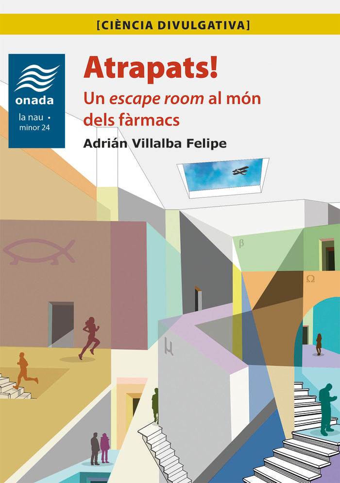 ATRAPATS UN ESCAPE ROOM AL MON DELS FARMACS, de VILLALBA FELIPE, ADRIAN | portada del libro