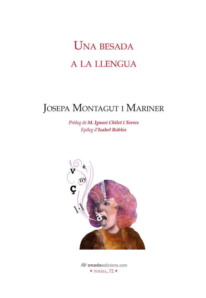 Una besada a la llengua, de MONTAGUT MARINER, JOSEPA | portada del libro
