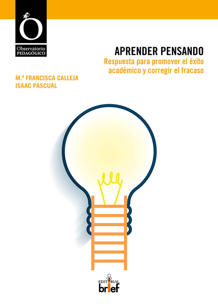APRENDER PENSANDO, de CALLEJA, M.ª FRANCISCA | portada del libro