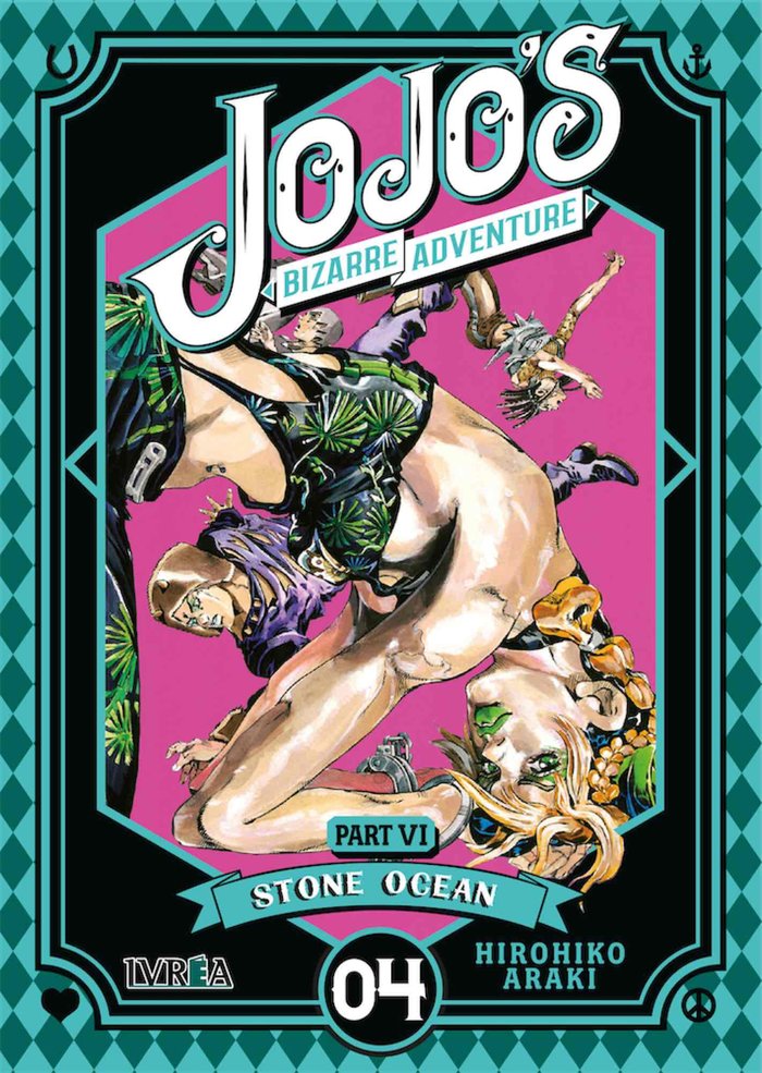 Jojo Bizzarre Adventure Parte 6: Stone ocean 04, de Hirohiko Araki | portada del libro