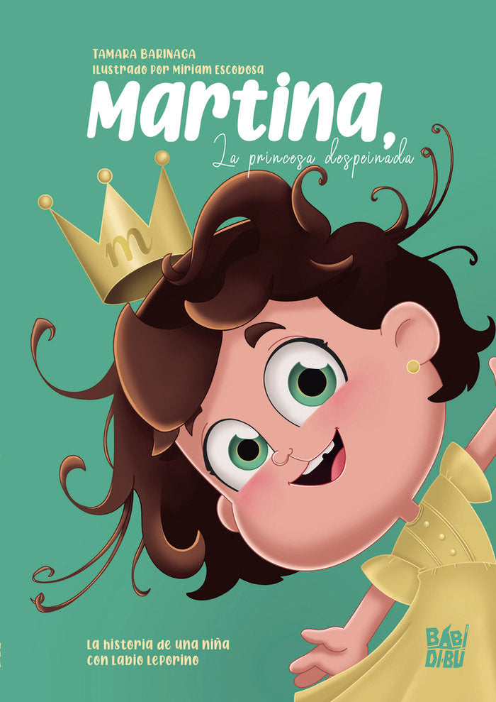 MARTINA, LA PRINCESA DESPEINADA, de BARINAGA, TAMARA | portada del libro