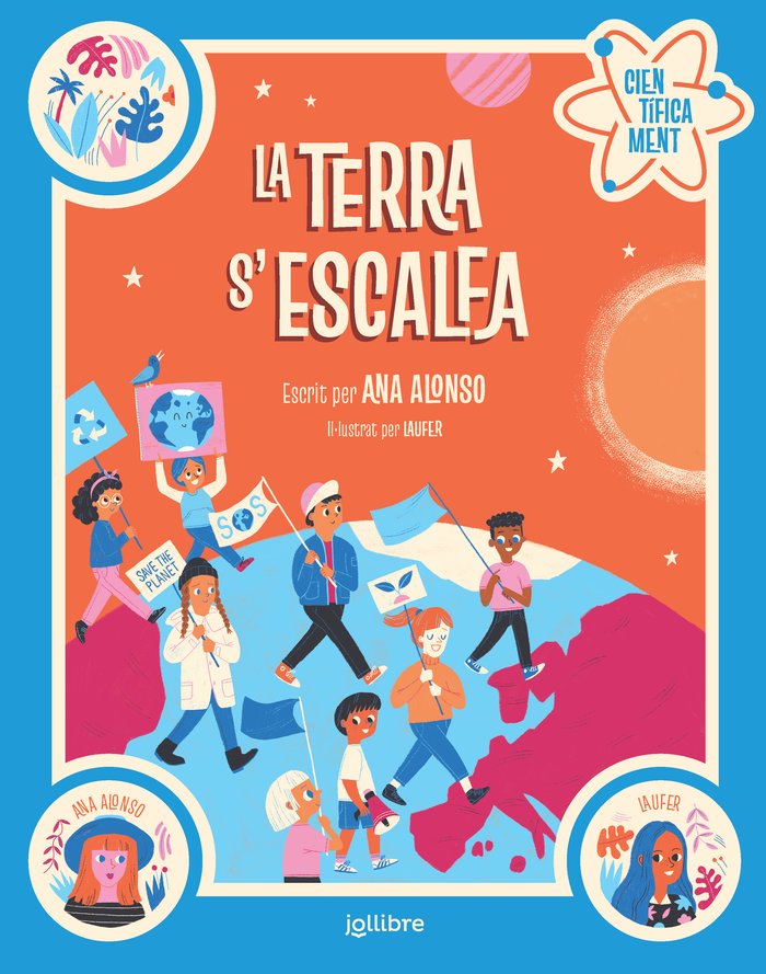 LA TERRA S'ESCALFA INFJUV21, de ALONSO,ANA | portada del libro