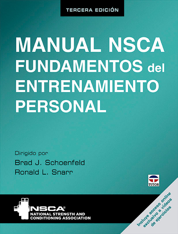 Manual NSCA. Fundamentos del entrenamiento personal | portada del libro