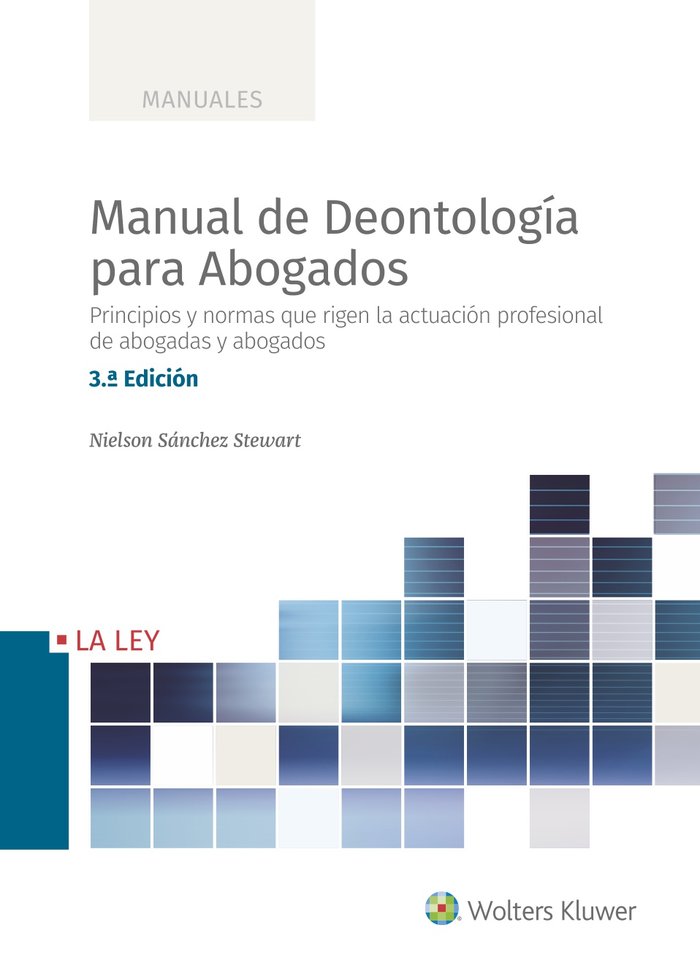 MANUAL DE DEONTOLOGIA PARA ABOGADOS, de SANZHEZ STEWART, NIELSON | portada del libro