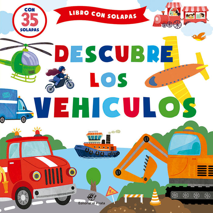 DESCUBRE LOS VEHÍCULOS *, de KUHTINA | portada del libro