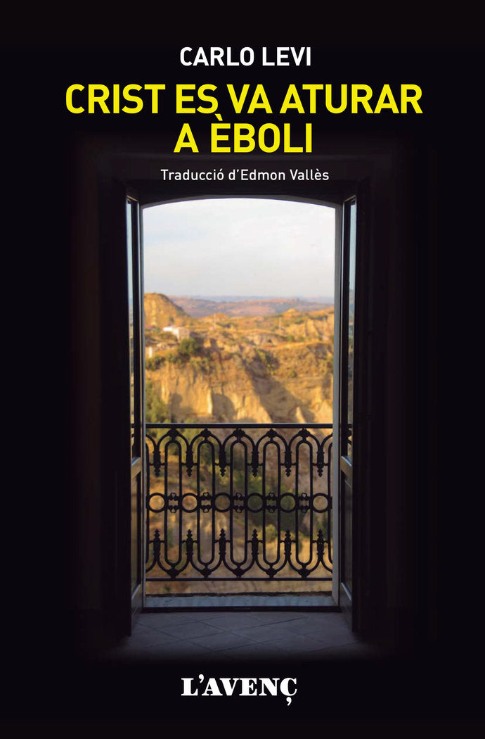 CRIST ES VA ATURAR A EBOLI, de LEVI, CARLO | portada del libro