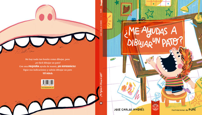 ¿ME AYUDAS A DIBUJAR UN PATO?, de ANDRES, JOSE CARLOS | portada del libro