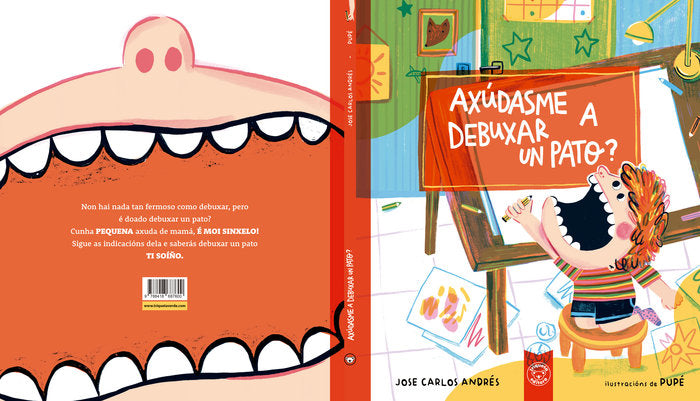 (GAL) AXUDASME A DEBUXAR UN PATO?, de ANDRES, JOSE CARLOS | portada del libro