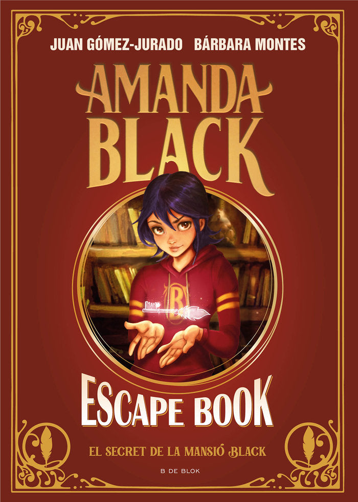 ESCAPE BOOK AMANDA BLACK, de GOMEZ-JURADO, JUAN | portada del libro