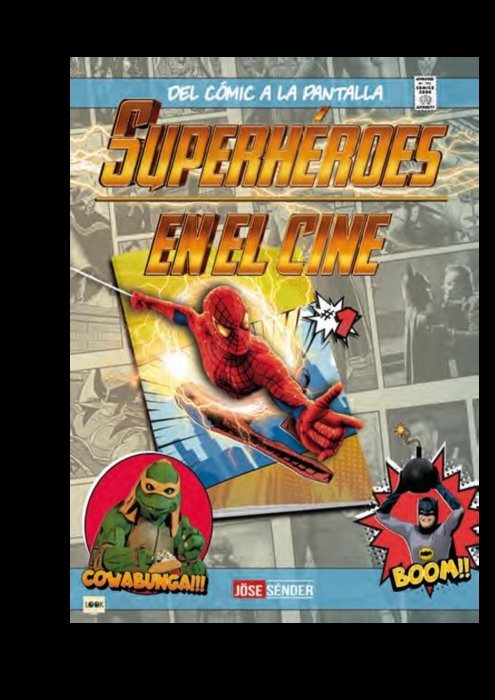 SUPERHEROES EN EL CINE, de SENDER | portada del libro