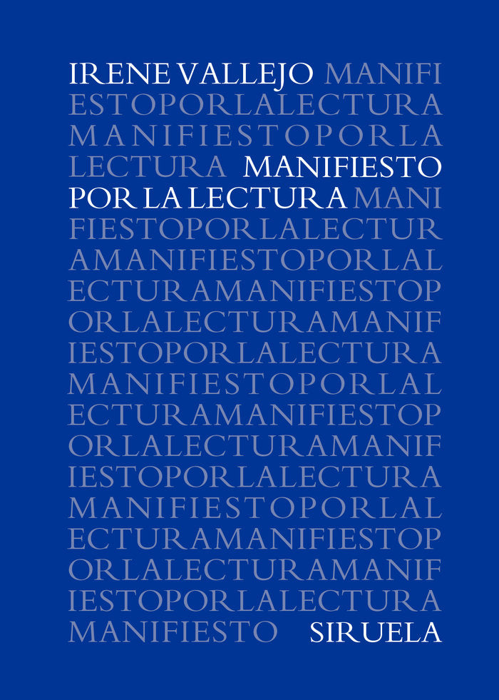 Manifiesto por la lectura, de VALLEJO | portada del libro