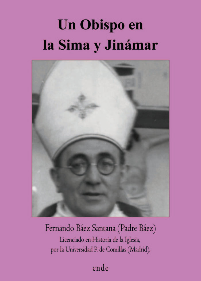 Un Obispo en la Sima y Jinámar, de Báez Santana, Fernando | portada del libro