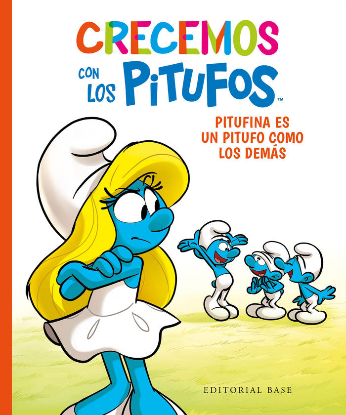 CRECEMOS CON LOS PITUFOS 4. PITUFINA ES UN PITUFO COMO LOS D, de CULLIFORD, FALZAR | portada del libro