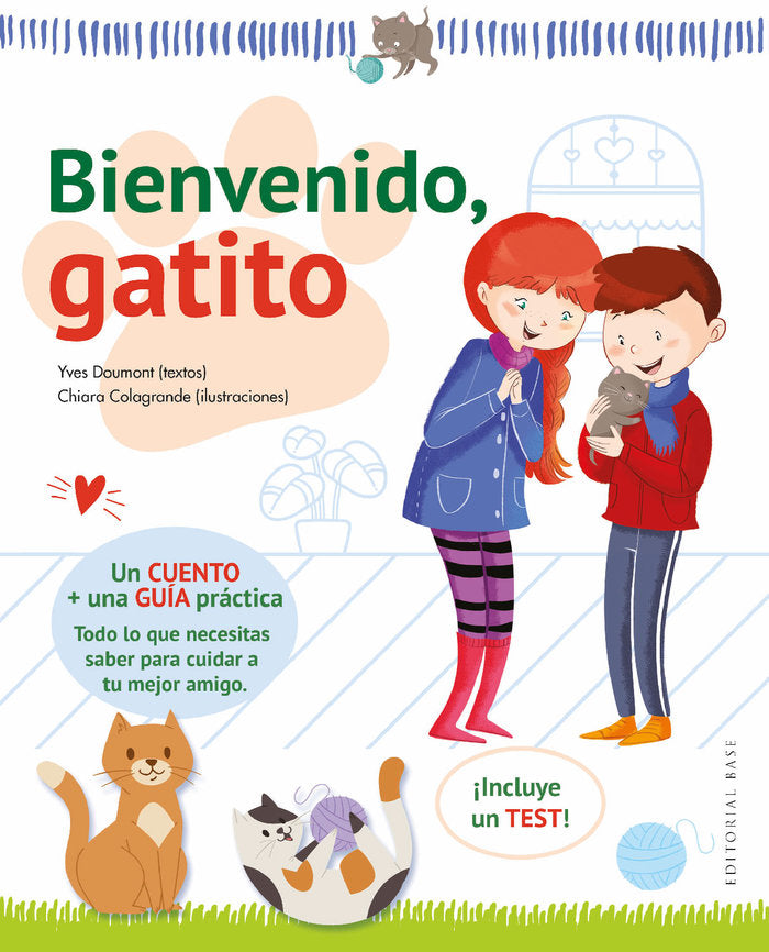 BIENVENIDO GATITO, de DOUMONT, YVES | portada del libro