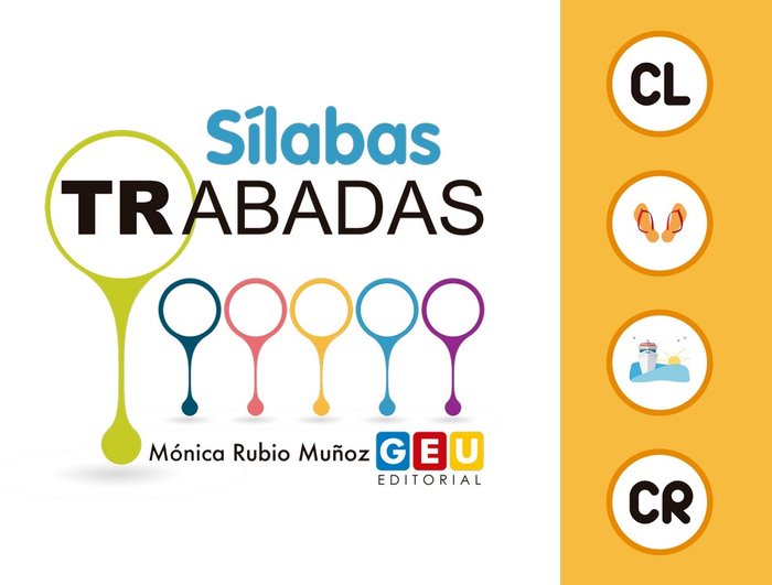 SILABAS TRABADAS CL/CR, de MONICA RUBIO MUÑOZ | portada del libro