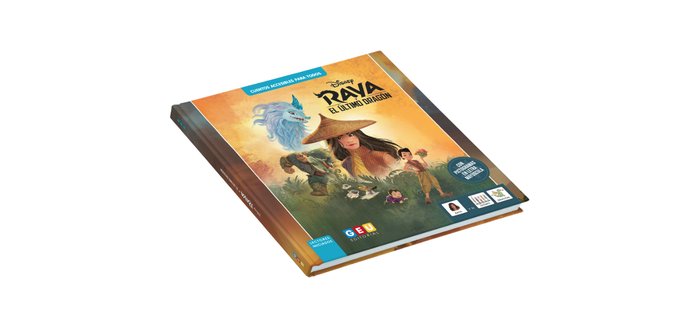 RAYA Y EL ÚLTIMO DRAGÓN, de ., DISNEY | portada del libro
