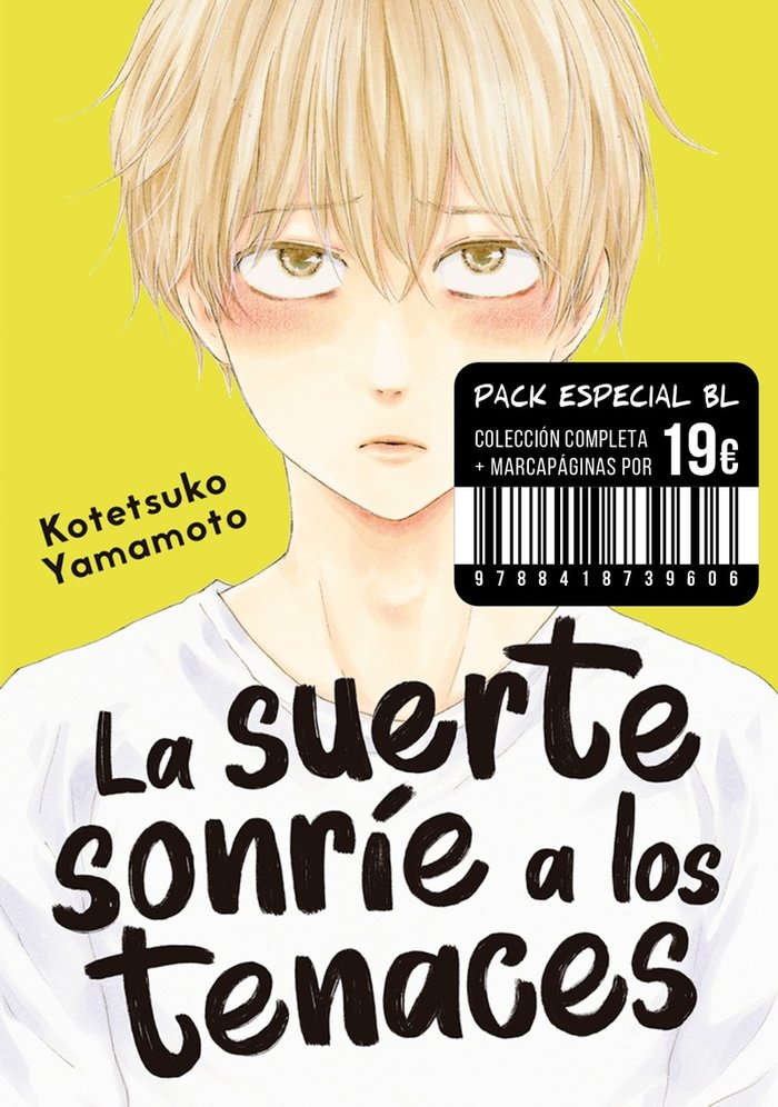 PACK LA SUERTE SONRIE A LOS TENACES (VOL.1 AL 3), de YAMAMOTO,KOTETSUKO | portada del libro