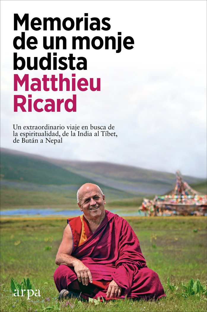 MEMORIAS DE UN MONJE BUDISTA, de MATTHIEU RICARD | portada del libro