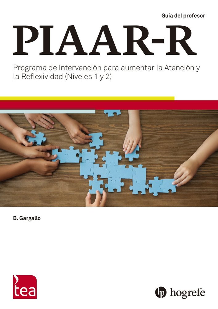 PIAAR-R. PROGRAMA DE INTERVENCION EDUCATIVA PARA AUMENTAR LA ATEN, de GARGALLO LOPEZ, BERNARDO | portada del libro