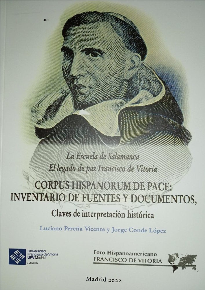 LA ESCUELA DE SALAMANCA EL LEGADO DE PAZ DE FRANCISCO DE VI, de PEREÑA VICENTE, LUCIANO | portada del libro