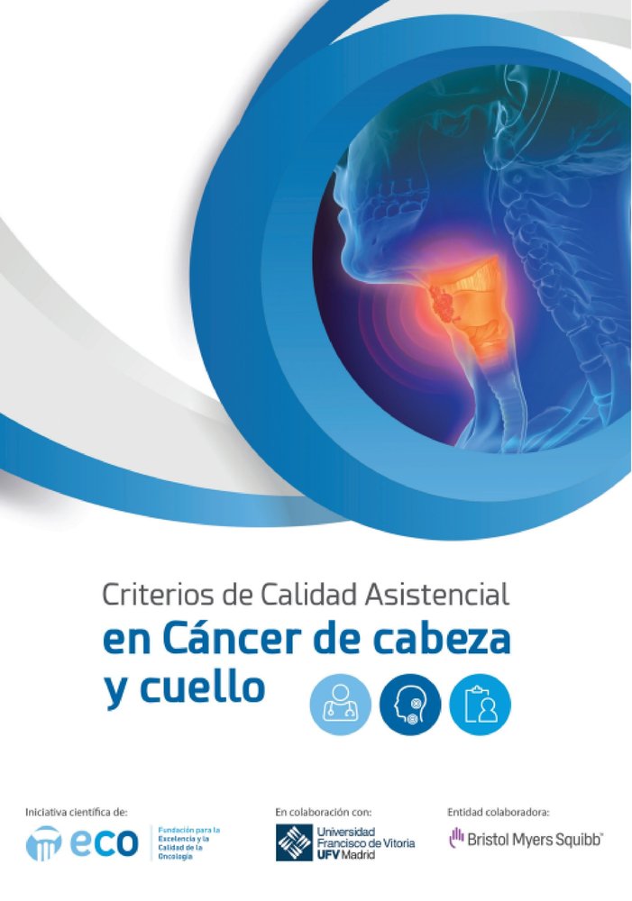 CRITERIOS DE CALIDAD ASISTENCIAL EN CANCER DE CABEZA Y CUELL, de VARIOS AUTORES | portada del libro