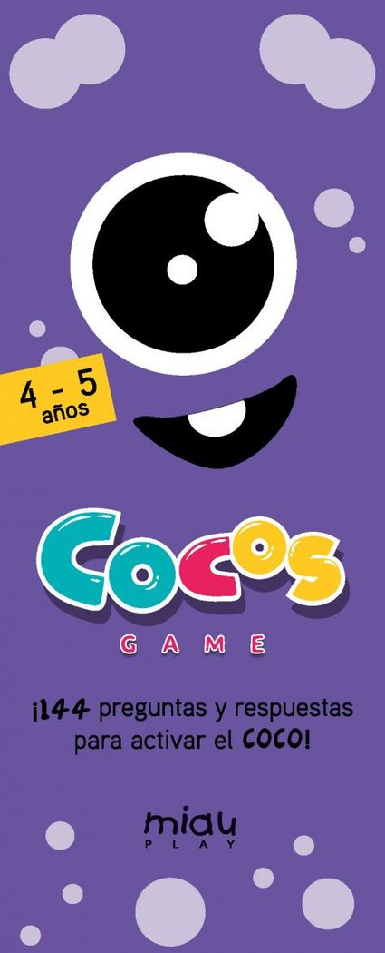 COCOS GAME 4-5 AÑOS, de , VV. AA | portada del libro