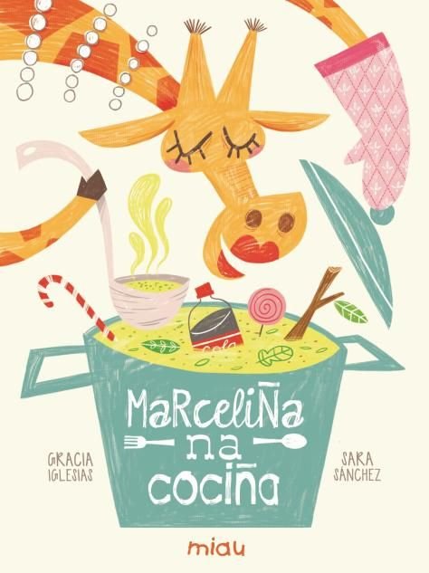 MARCELIÑA NA COCIÑA, de IGLESIAS, GRACIA | portada del libro