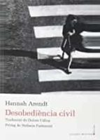 DESOBEDIENCIA CIVIL, de Hannah Arendt | portada del libro
