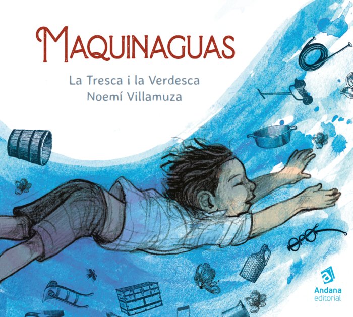 Maquinaguas, de LA TRESCA I LA VERDESCA | portada del libro