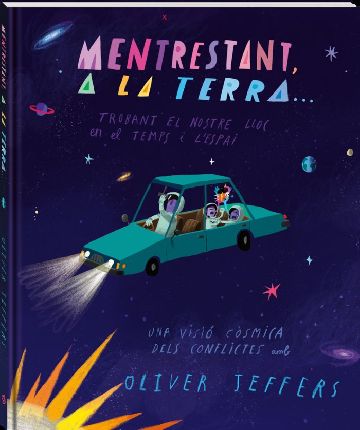 Mentrestant, a la Terra..., de JEFFERS, OLIVER | portada del libro