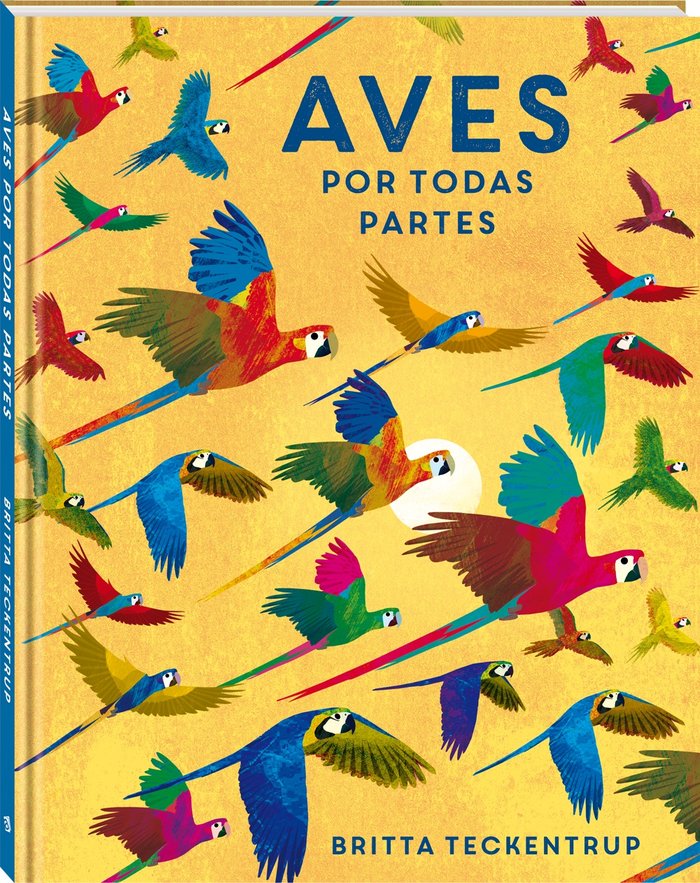AVES POR TODAS PARTES, de TECKENTRUP, BRITTA | portada del libro