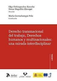 DERECHO TRANSNACIONAL DEL TRABAJO DERECHOS HUMANOS MULTINAC | portada del libro