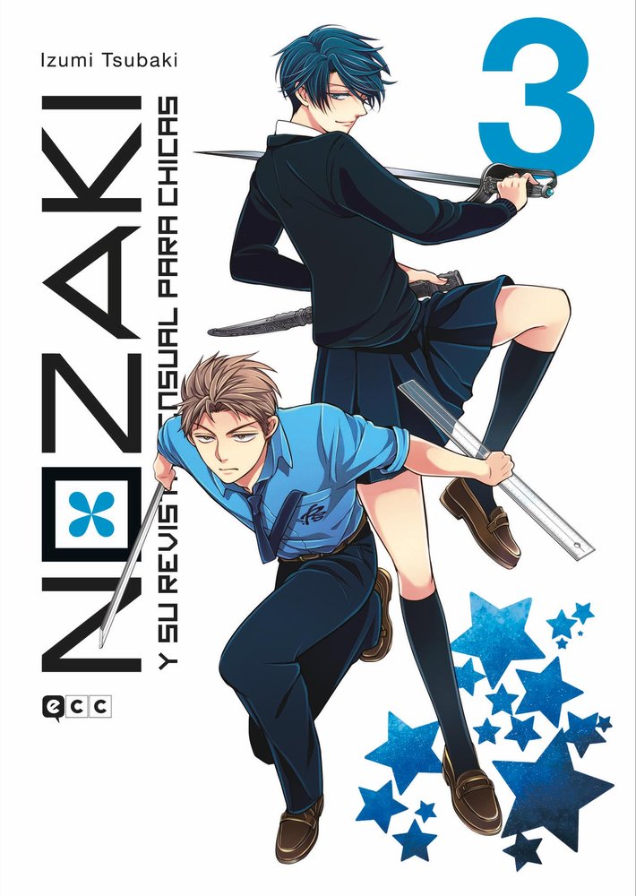 NOZAKI Y SU REVISTA MENSUAL CHICAS 3, de TSUBAKI, IZUMI | portada del libro