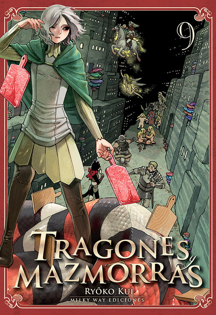 TRAGONES Y MAZMORRAS 9, de Kui, Ryôko | portada del libro