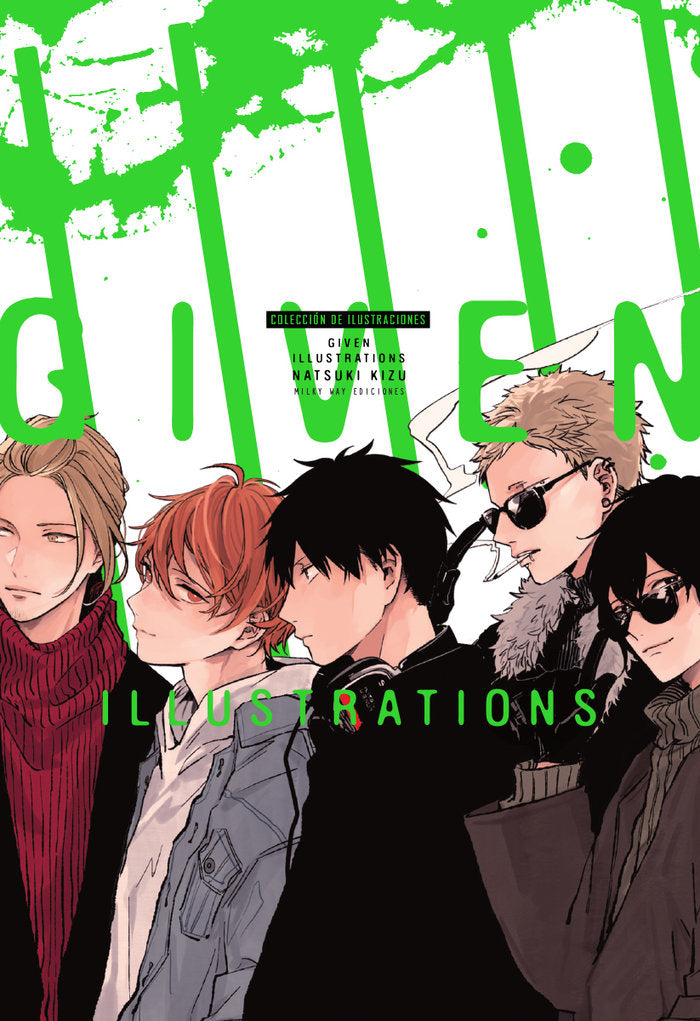 GIVEN ILLUSTRATIONS, de Kizu, Natsuki | portada del libro