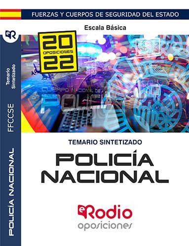 POLICIA NACIONAL. ESCALA BASICA. TEMARIO SINTETIZA, de MIGUEL ANGEL ORTEGA PALOP | portada del libro