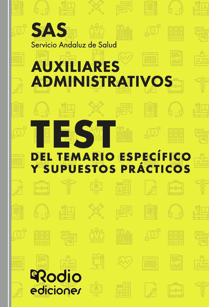 AUXILIARES ADMINISTRATIVOS. TEST DEL TEMARIO ESPEC, de VARIOS AUTORES | portada del libro
