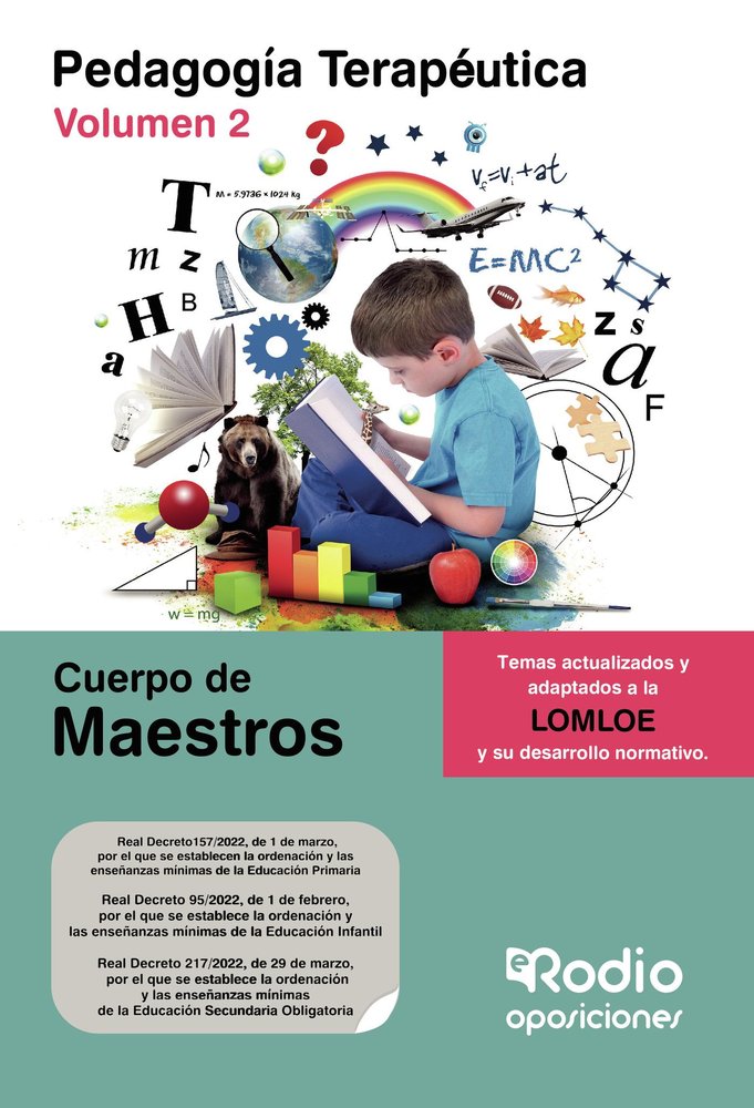 CUERPO DE MAESTROS. PEDAGOGIA TERAPEUTICA. VOLUMEN, de EDICIONES RODIO RODIO | portada del libro